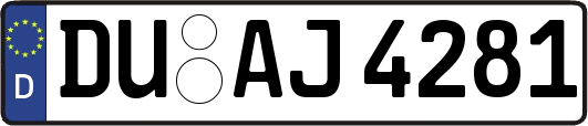 DU-AJ4281