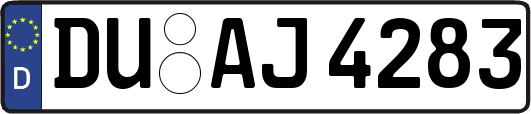 DU-AJ4283