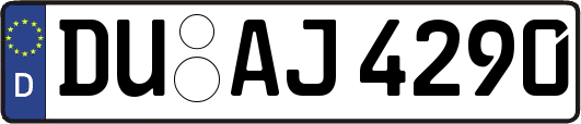 DU-AJ4290