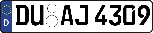 DU-AJ4309