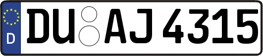 DU-AJ4315