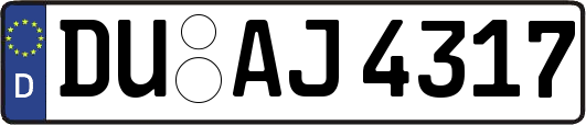 DU-AJ4317