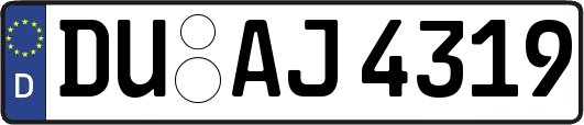 DU-AJ4319