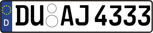 DU-AJ4333
