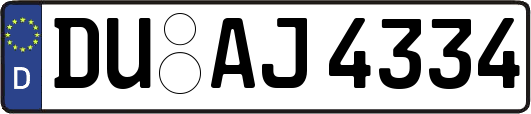 DU-AJ4334