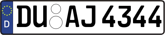 DU-AJ4344