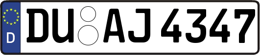 DU-AJ4347