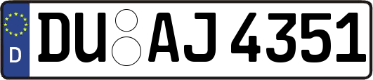 DU-AJ4351