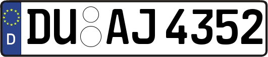 DU-AJ4352