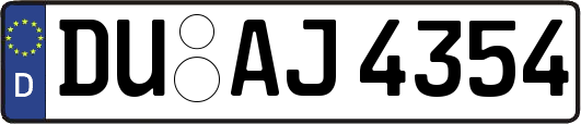 DU-AJ4354