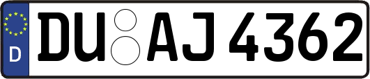 DU-AJ4362
