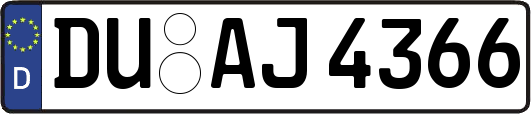 DU-AJ4366