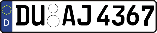 DU-AJ4367