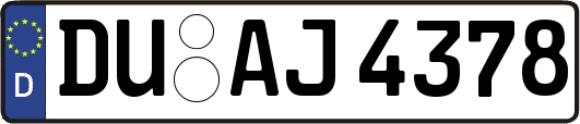 DU-AJ4378