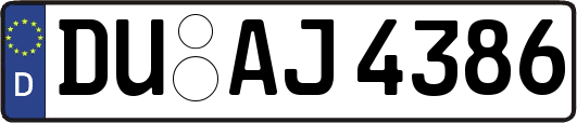 DU-AJ4386