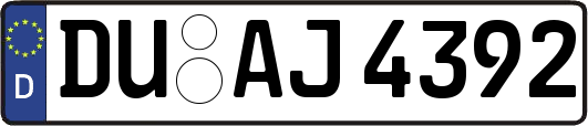 DU-AJ4392