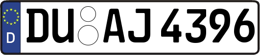 DU-AJ4396