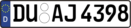 DU-AJ4398