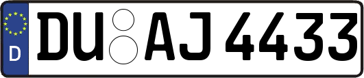 DU-AJ4433
