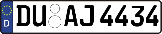 DU-AJ4434