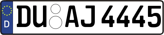 DU-AJ4445