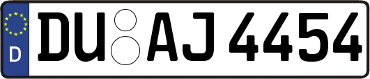 DU-AJ4454