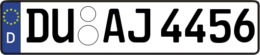 DU-AJ4456