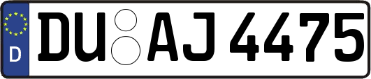 DU-AJ4475