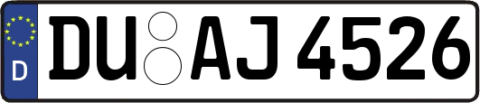 DU-AJ4526