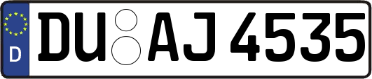 DU-AJ4535
