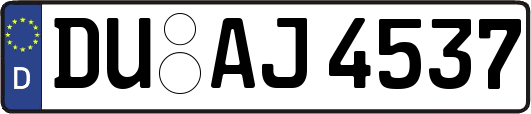 DU-AJ4537