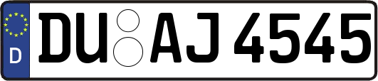 DU-AJ4545