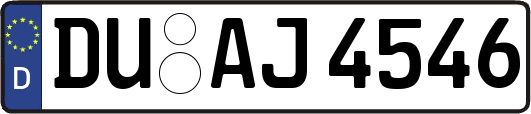 DU-AJ4546