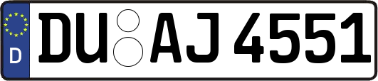DU-AJ4551