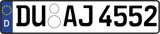 DU-AJ4552