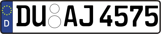 DU-AJ4575