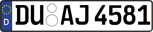 DU-AJ4581