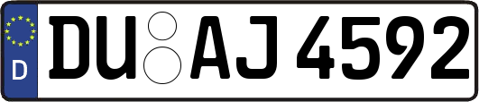 DU-AJ4592