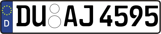 DU-AJ4595