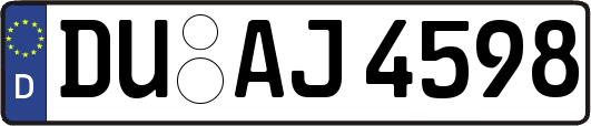 DU-AJ4598