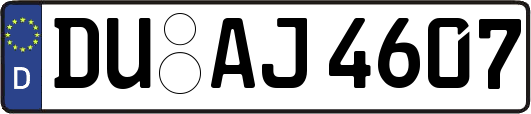 DU-AJ4607