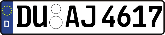 DU-AJ4617