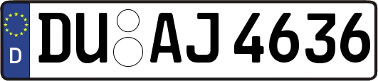 DU-AJ4636
