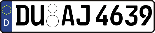 DU-AJ4639