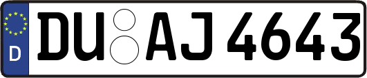 DU-AJ4643