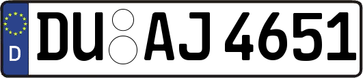 DU-AJ4651