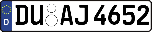 DU-AJ4652