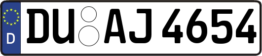 DU-AJ4654