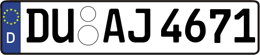 DU-AJ4671