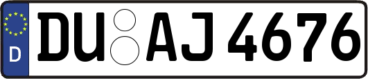 DU-AJ4676